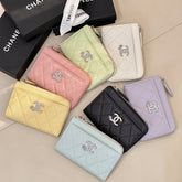 Chanel Women's Colorful Classic Comet Series Coin Purse Zipper Card Holder Card Case Stylish And Elegant Id Bags BagBags #196090