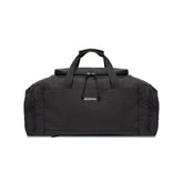 Balenciaga Men's Black Letter Logo Zipper Closure Polyester Backpack Shoulder Bag Tote Bags #75667