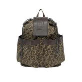 Fendi Unisex Fashion Classic Monogram Multi-Function Drawstring Backpack Tote Bag Bags #78816