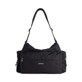 Balenciaga EXPLORER Medium Multi-Pocket Weekend Travel Bag Adjustable Shoulder Strap Stylish Casual Black Men's Bags #82446A