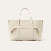 Loro Piana Ghiera Shopper Women's Classic Fashion Solid Color Ring Buckle Leather Tote Bag Bags #78198