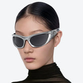 GENTLE MONSTER Men Women Black Sunglasses Fashion Irregular Sunglasses #75787