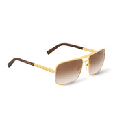 Louis Vuitton Attitude Men's and Women's Solid Color Square Sunglasses Eyewear Glasses #77427