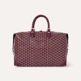 GOYARD Bowling45 Men's And Women's Fashion Classic All-over Print Zipper Closure Canvas Leather Oversized Travel Bag Bags BOWLIN045TY33CL33P #78364