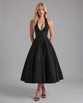 Effie Midi Dress - Black