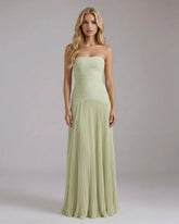 Kenzie Forest Maxi Dress - Green