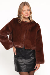 Minnie Jacket - Chocolate