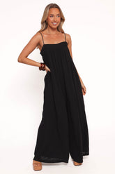 Mono Abegail Flowy - Negro