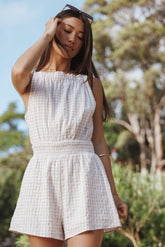 Mono Felicity - Cuadros Vichy Beige