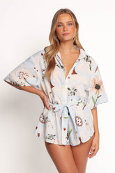 Luisa Romper - Azul Floral