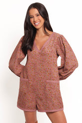 Orio Romper - Malva Multicolor