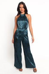 Mono Shellbie de cuello alto - Teal