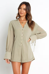 Becky Romper - Salvia