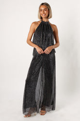 Mono halter Elly - Negro