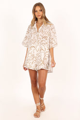Mono Kellie - Blanco/Beige