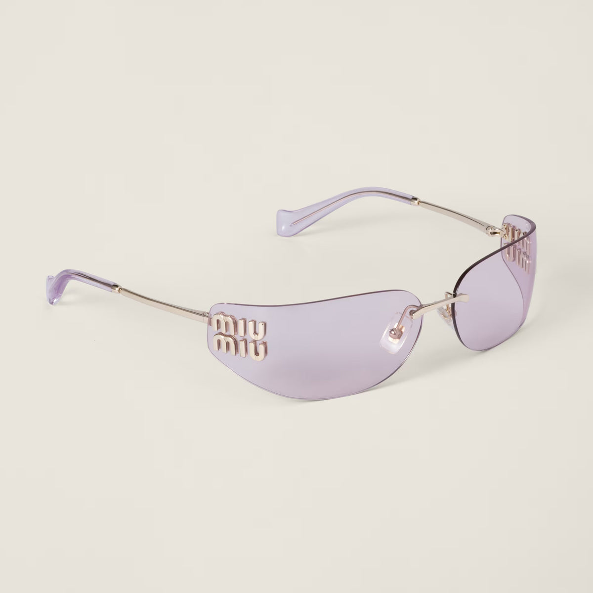 MiuMiu Men's And Women's Classic Minimalist Sunglasses That Perfectly Blend Simplicity And Fashion Featuring An Irregular Shape Design  Accessories Casual Glasses #78199