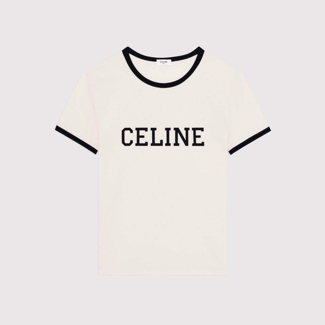 Celine Regular T-shirt in Cotton Jersey #377092