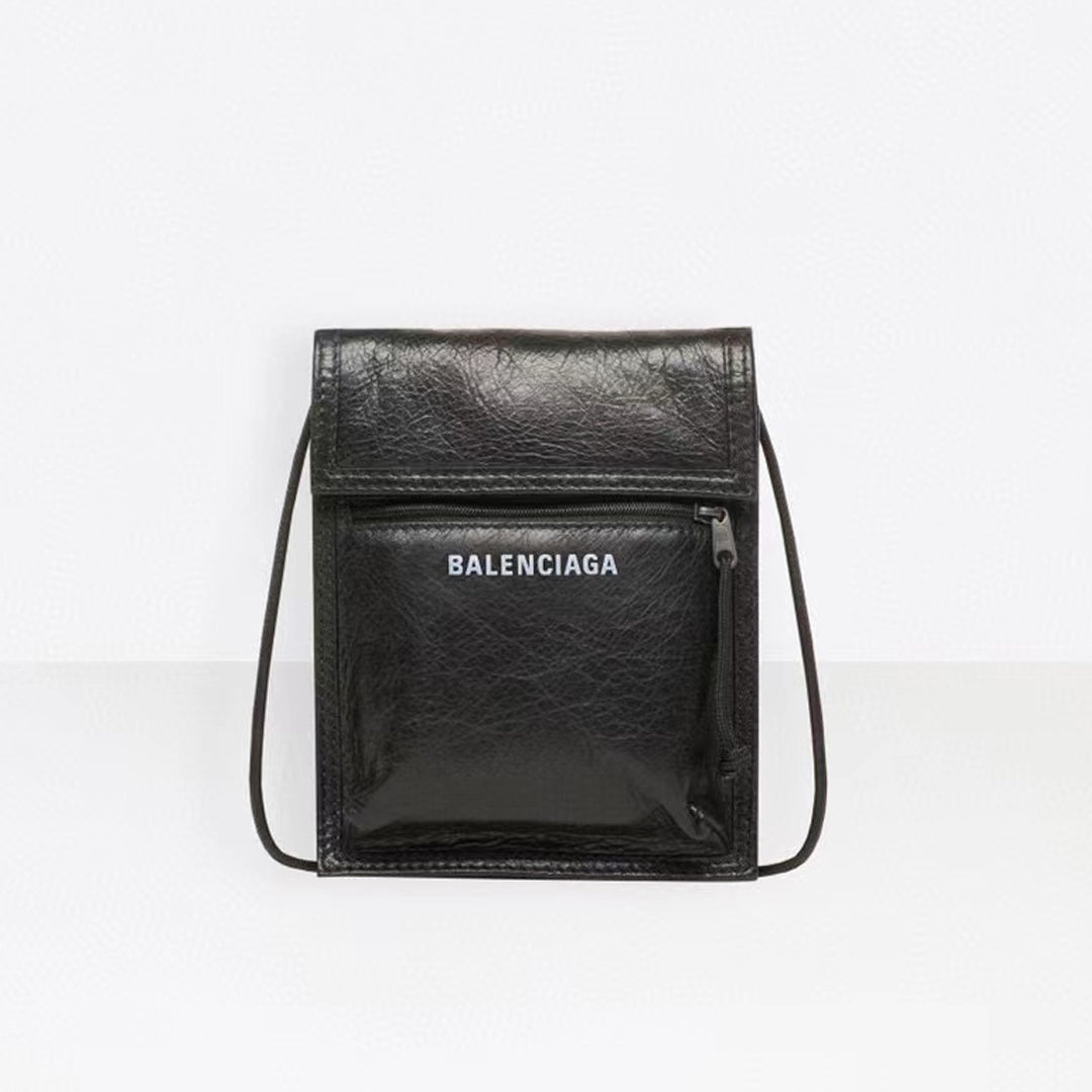 Balenciaga  Leather Small Crossbody Bag #56763