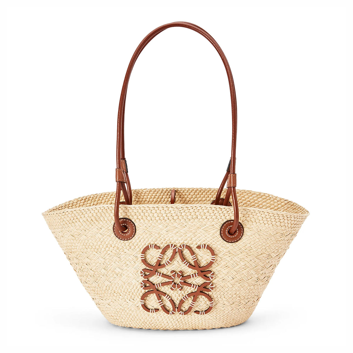 Loewe Anagram Basket Woven Handheld Diagonal Straddle Bag #21877