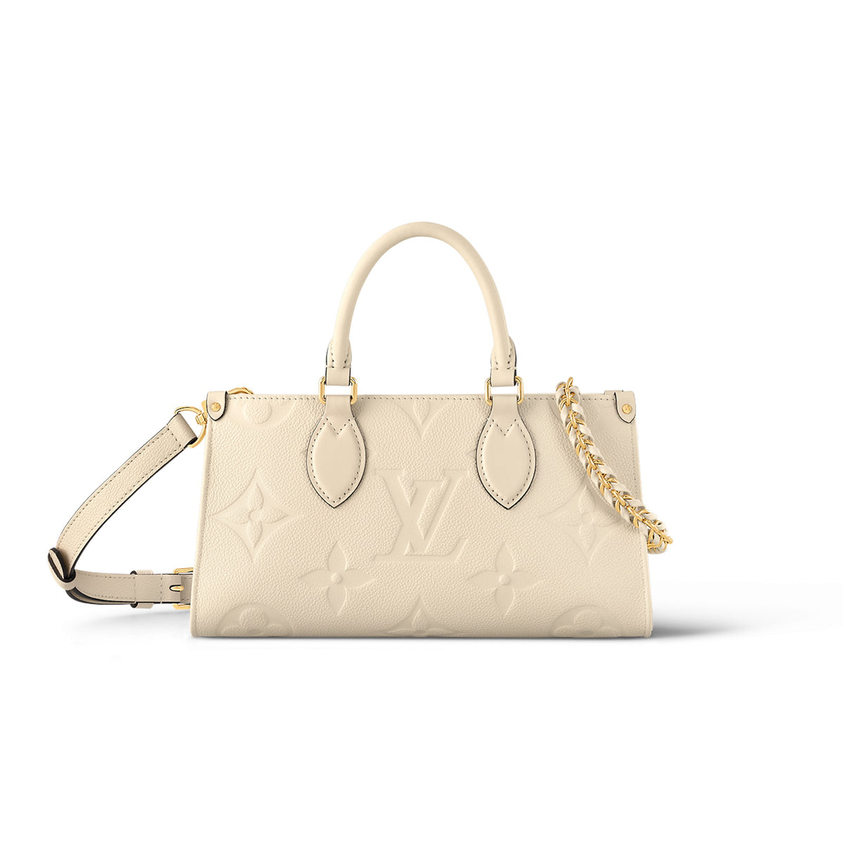 Louis Vuitton Women's OnTheGo East West Tote Bag Leather Handbag #96938