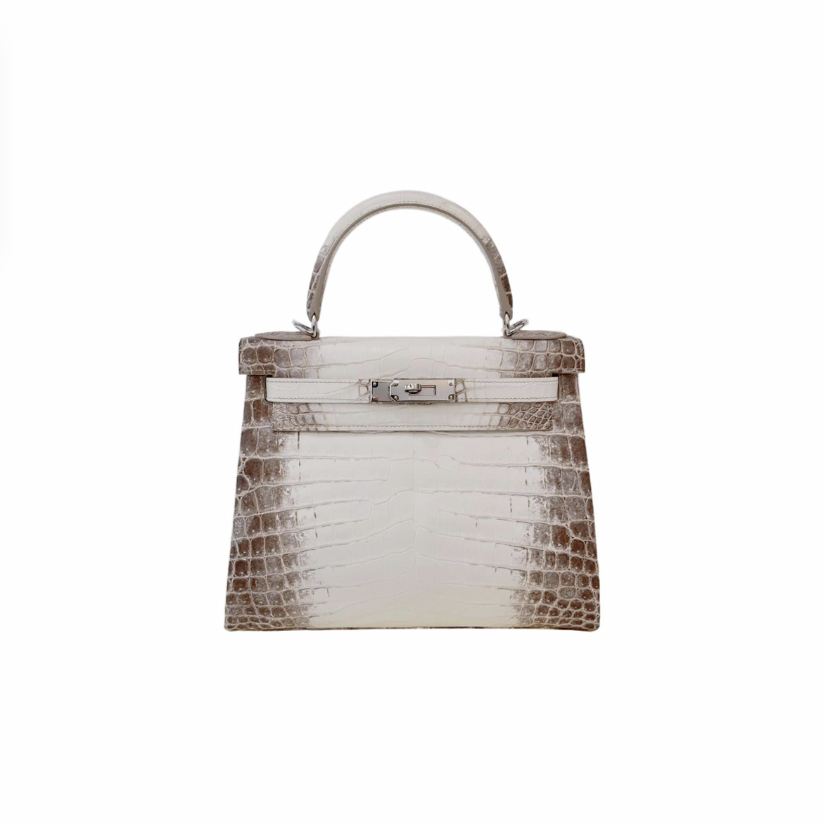 Hermes  Grey glossy bag #57663