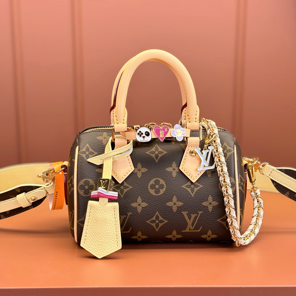 Louis Vuitton Men's Fashion Solid Color Adjustable Detachable Shoulder Strap SPEEDY BANDOULI¨¨RE 18 Handbags Leather Shoulder Bag Bags #72953