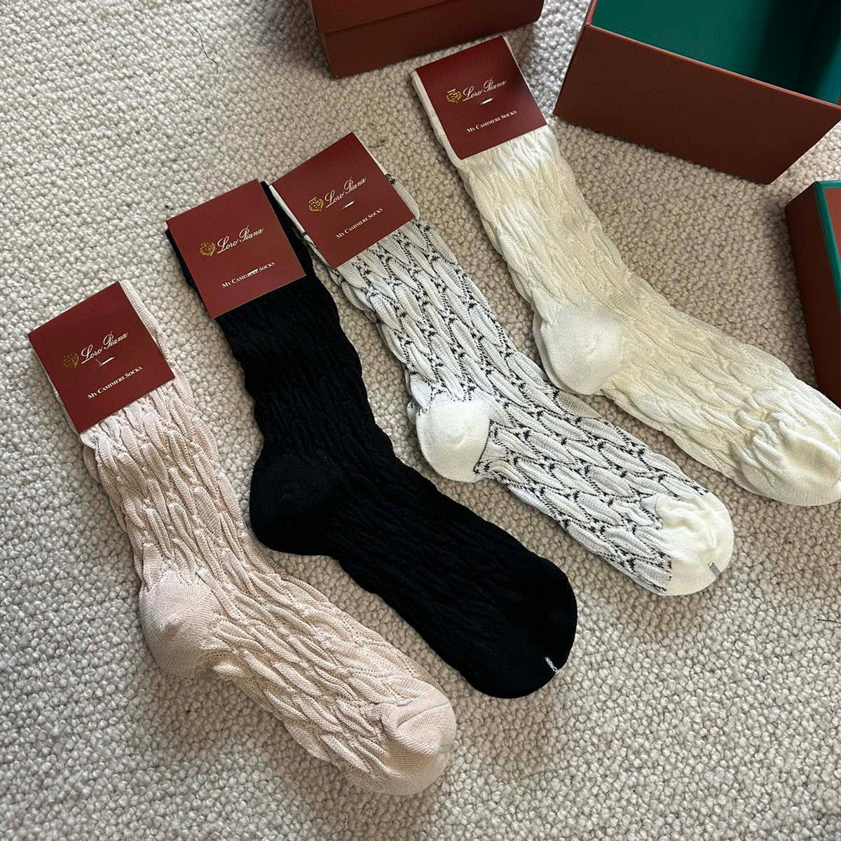Loro Piana Socks Gift Set Ngvp #6871