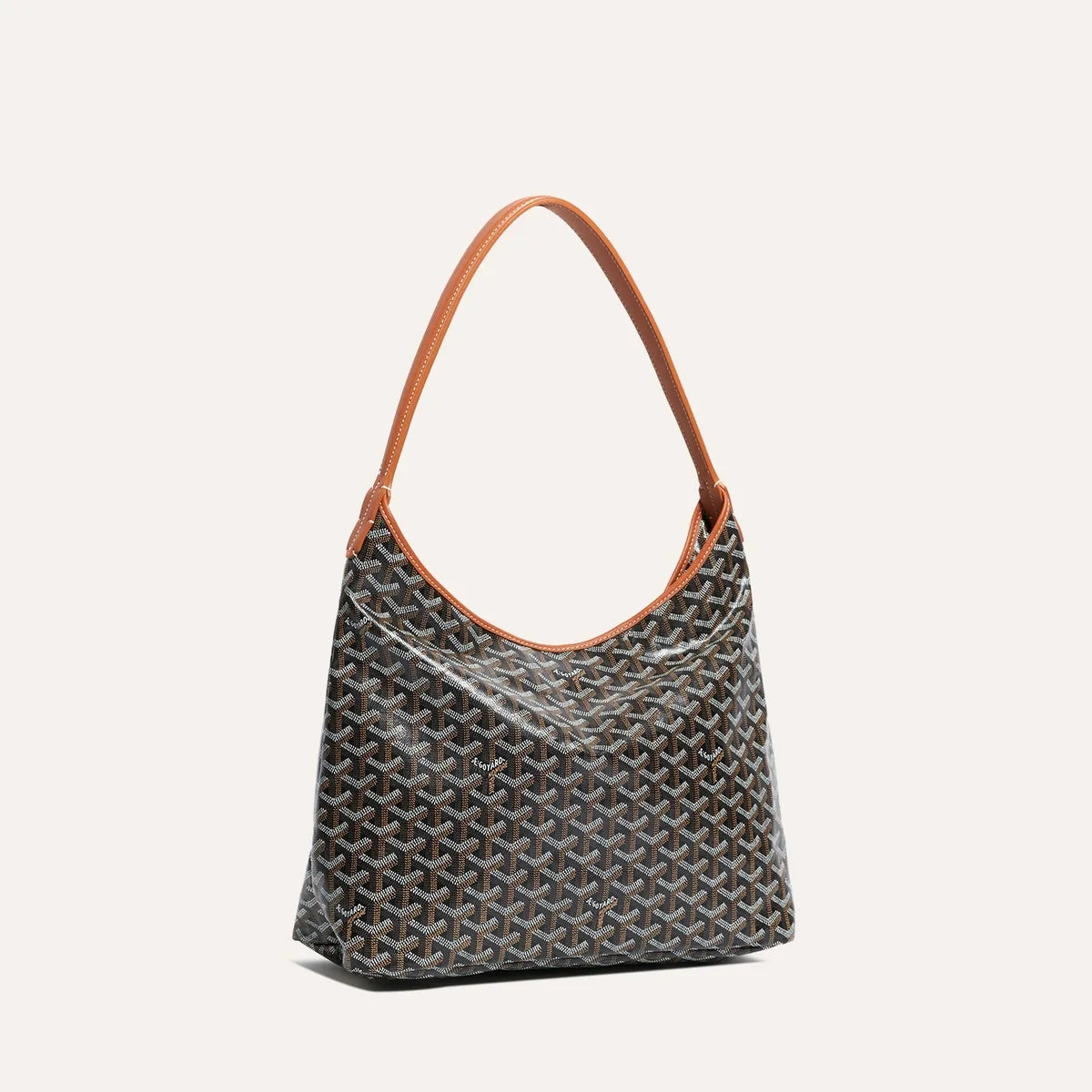GOYARD Boheme Hobo Leather Underarm Bag #51442