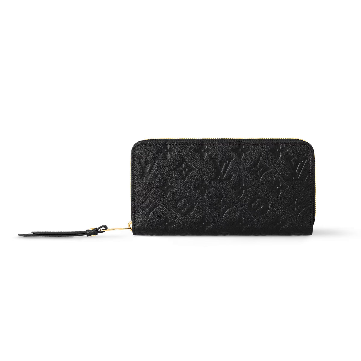 Louis Vuitton Zippy Women's Classic Old Flower Embossed Cowhide Leather Zipper Wallet Bag Bags #74637