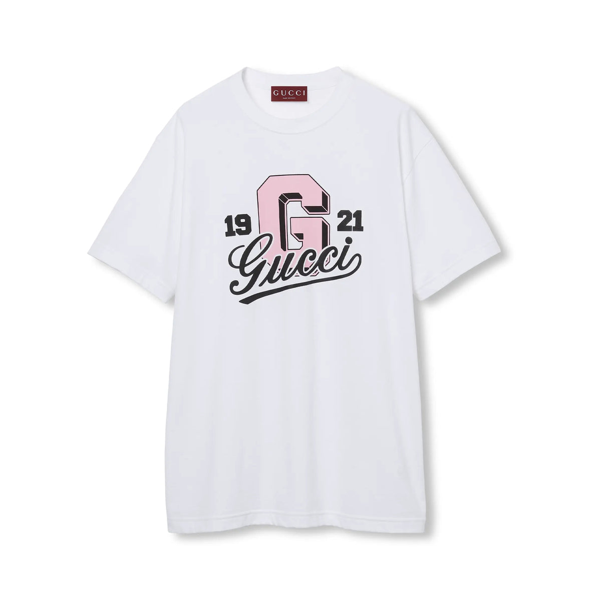 Gucci Women's Short Sleeve Printed Knit Cotton Summer Fit Solid Color Pullover T-Shirt #81172