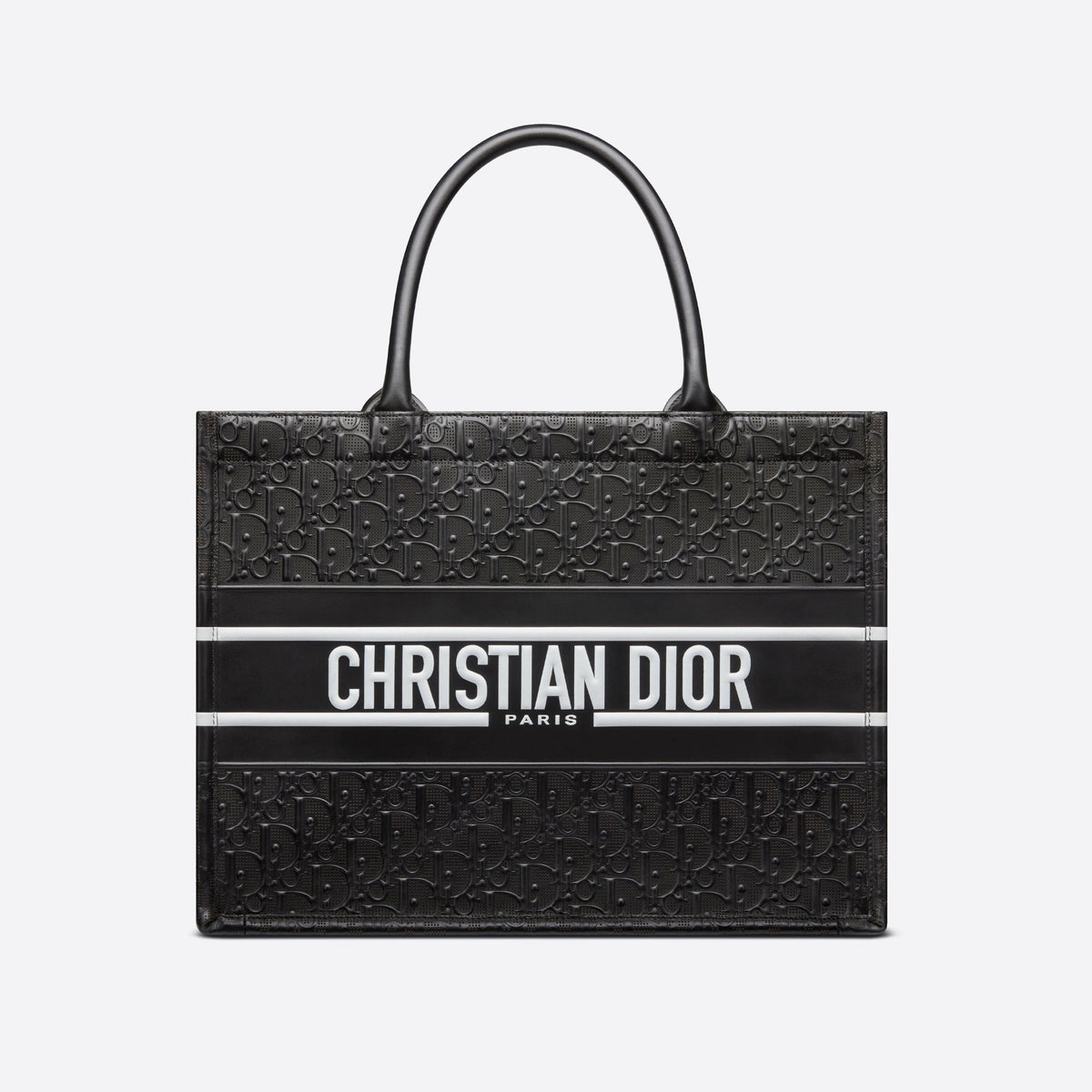 DIOR Hollow Embossed Logo Leather Bag Bags #4457