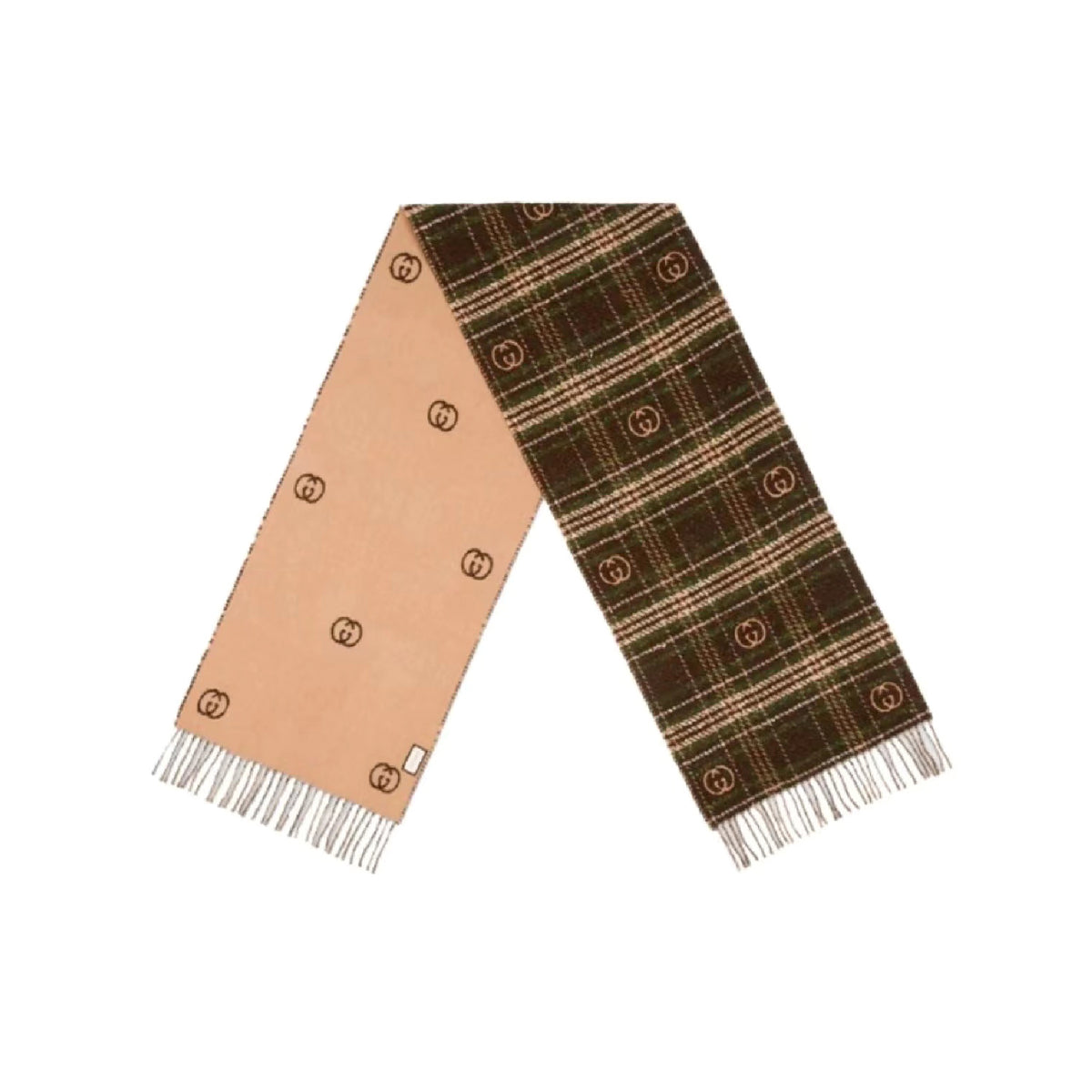 Gucci Plaid Wool Scarf #96777