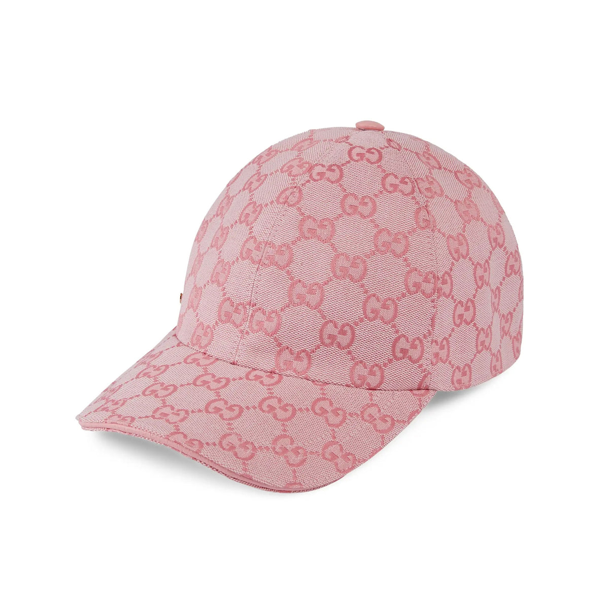 Gucci Women's Monogram Printed Solid Color Velcro Cotton Duck Hat Cap #72226