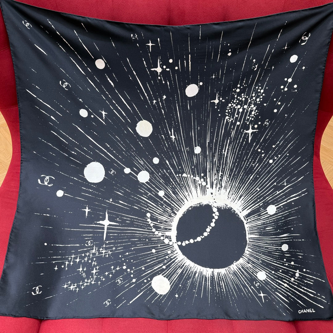 Chanel Starry Sky Silk Scarf #379152