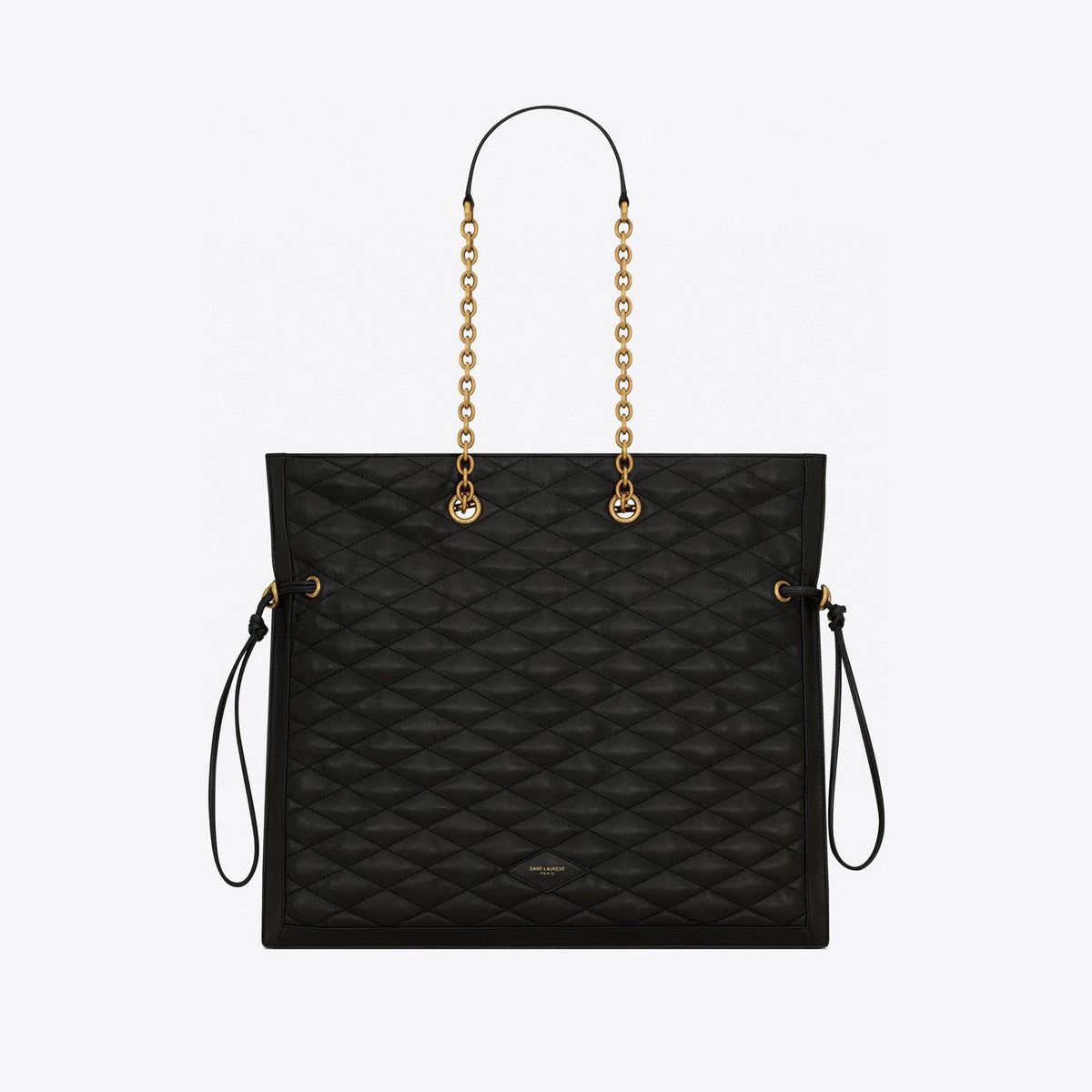Saint Laurent  Chain Lattice Leather Tote Bag #21637