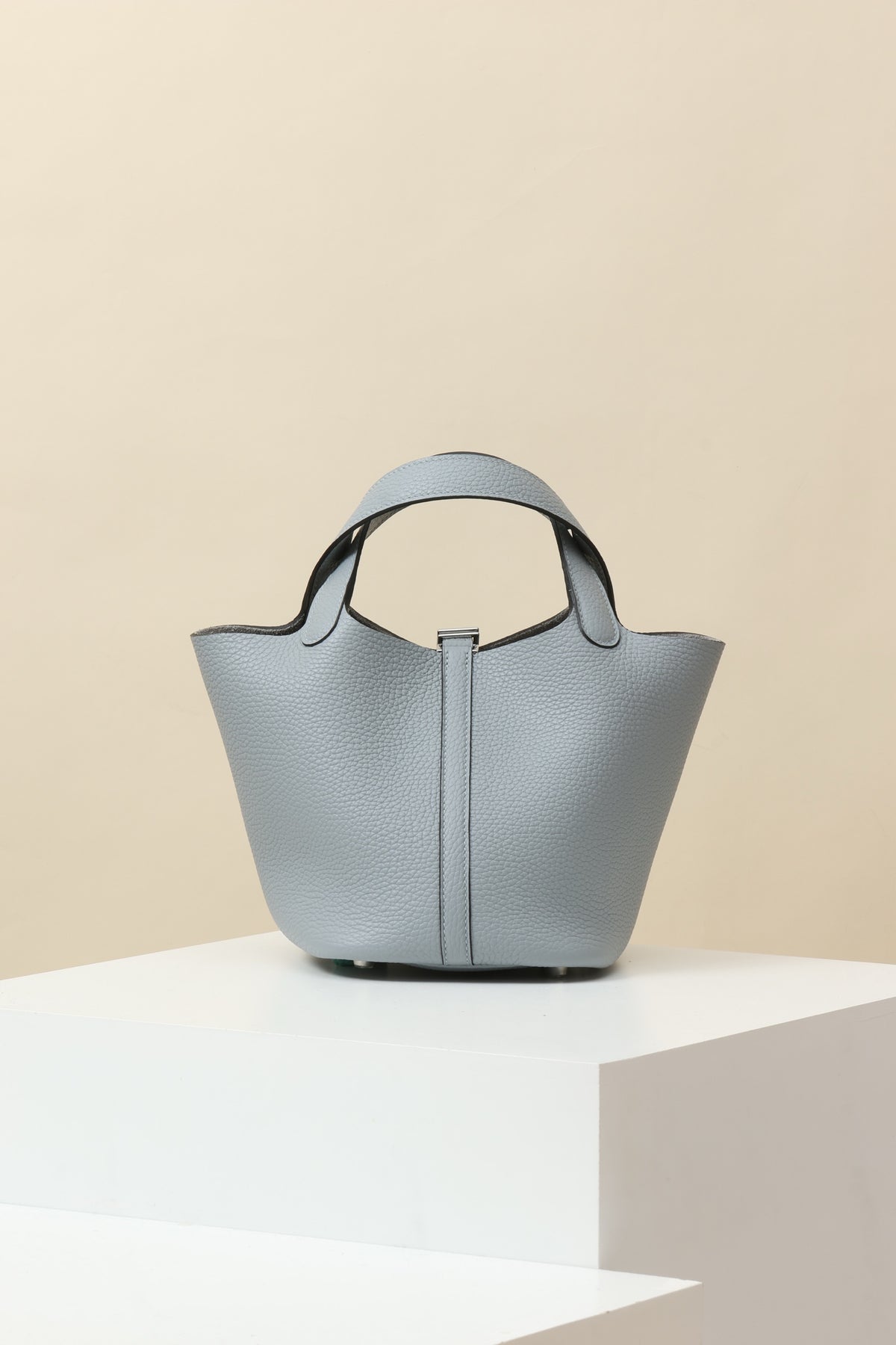 Hermes Picotin Cargo  CL18 Women's Bag Canvas Patchwork Leather Vegetable Basket Patchwork Leather Handbag#379844