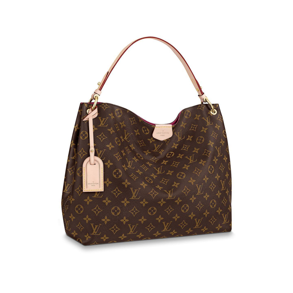 Louis Vuitton Canvas Handbag Leather Shoulder Bag Bags #59252