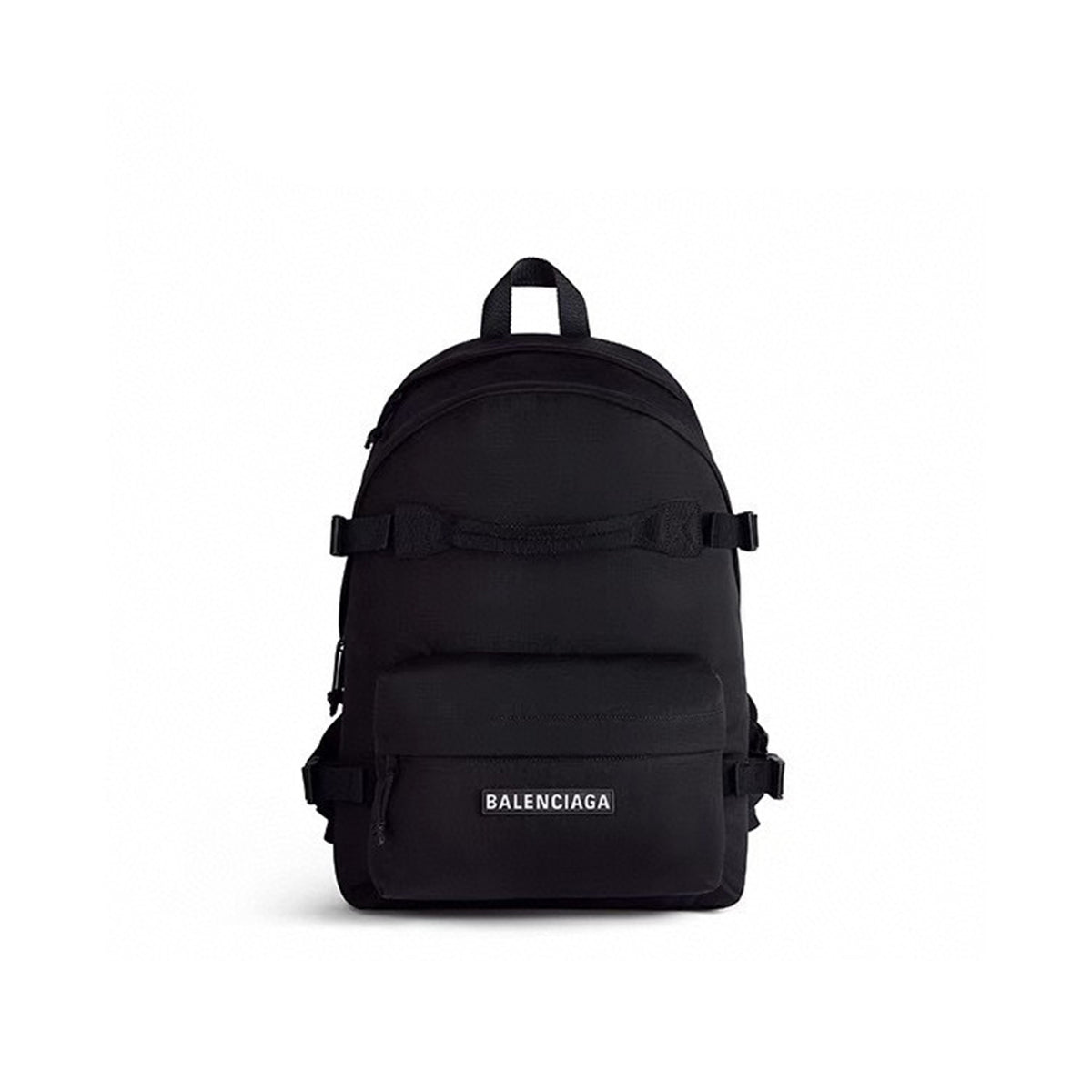 Balenciaga Men's Logo Black Fashion Trendy Cool Shoulder Backpack Handbag Travel Bag #97277