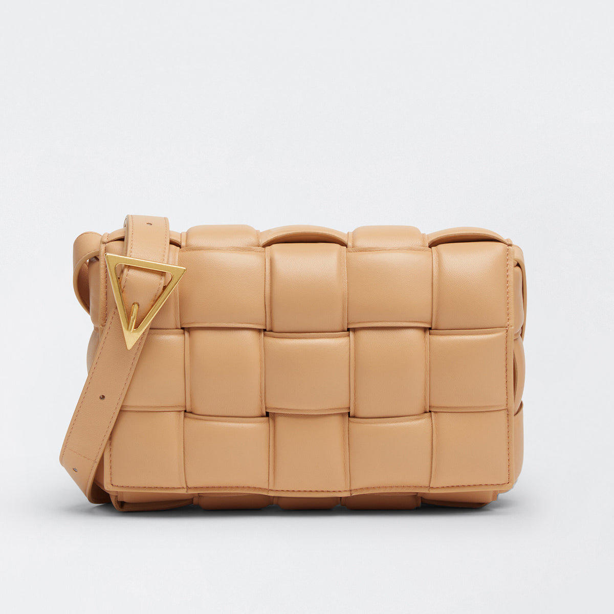 Bottega Veneta Mens Womens Leather Shoulder Bags Braided Square Bread Bag #51564