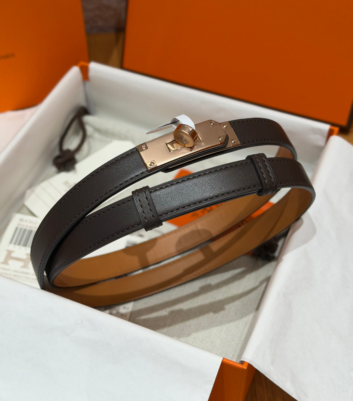Hermès Kelly 18 Belt #375565