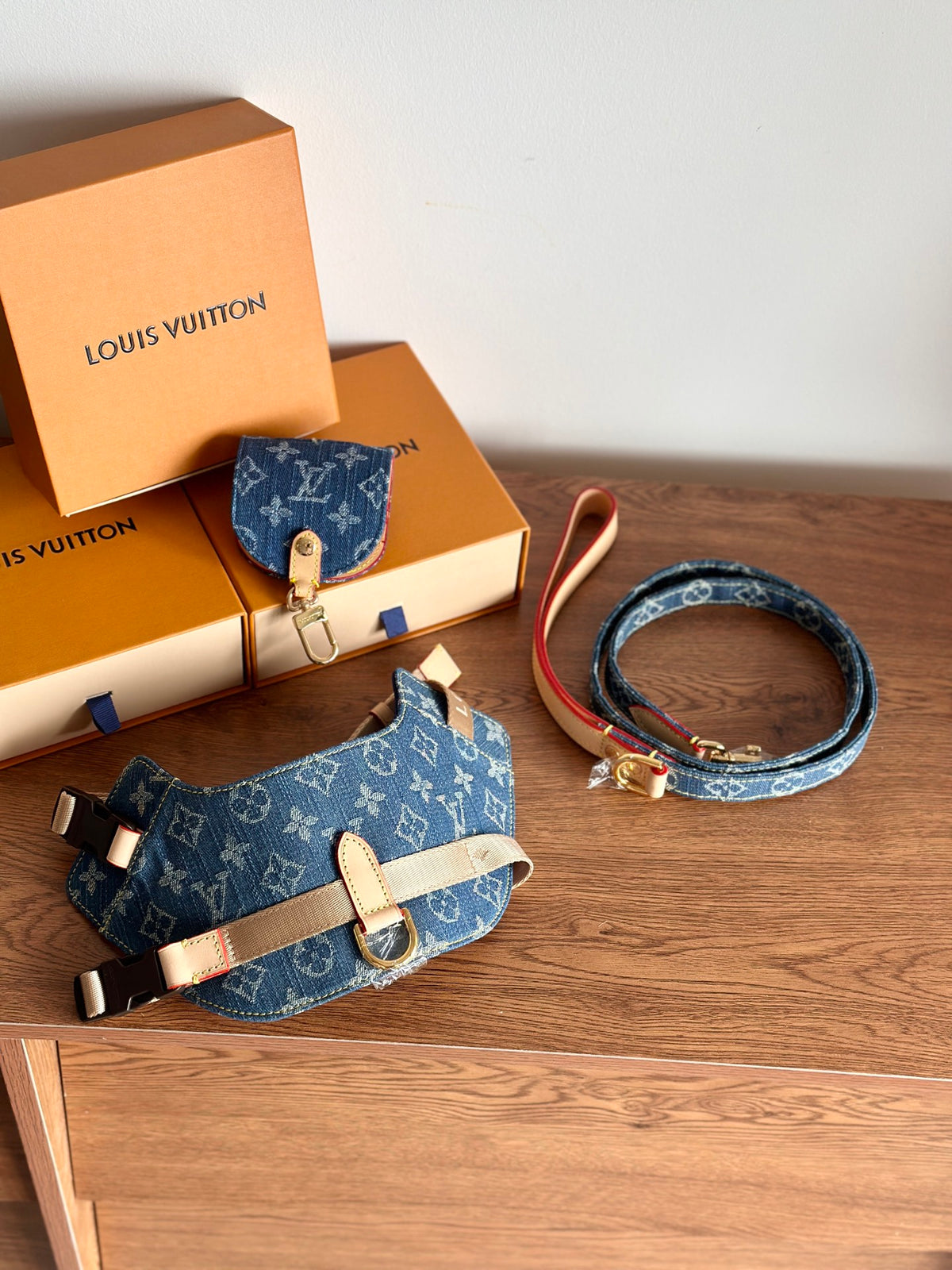LOUIS VUITTON Dog Harness Pets Accessories #384274