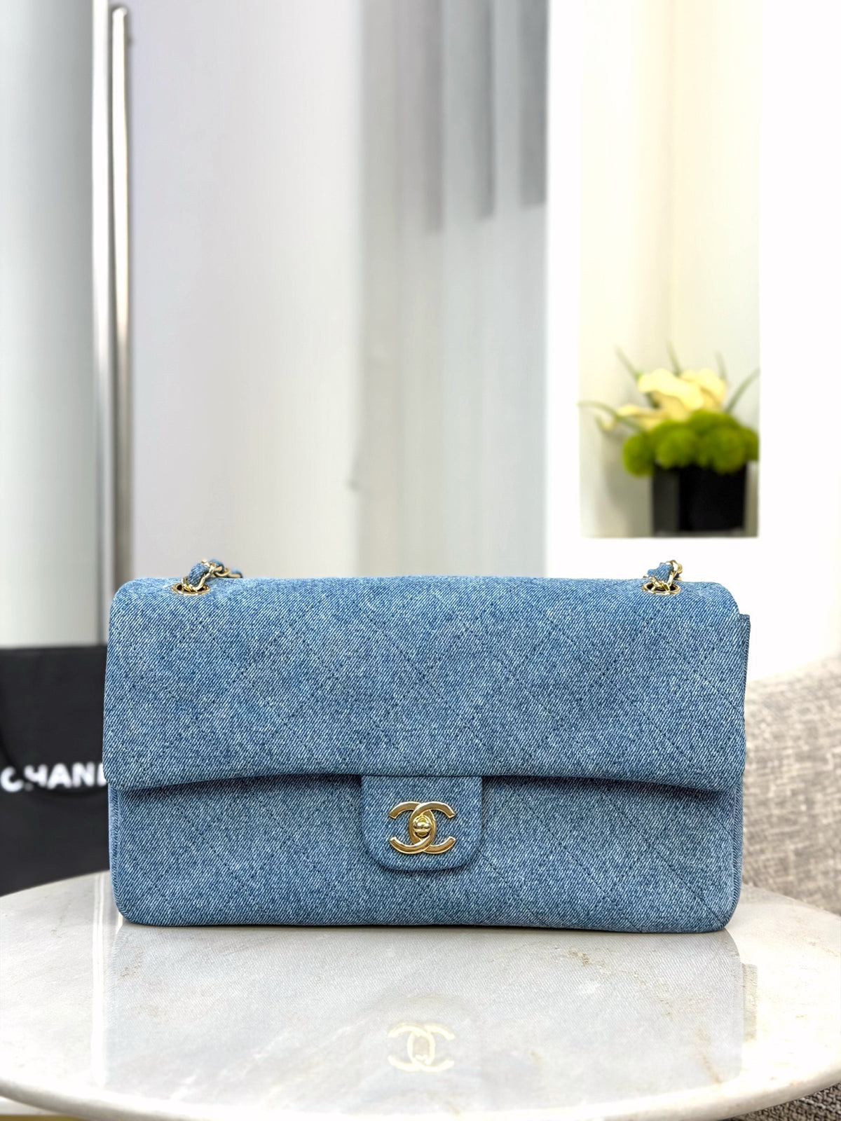 Chanel Denim Flap Bag #394328