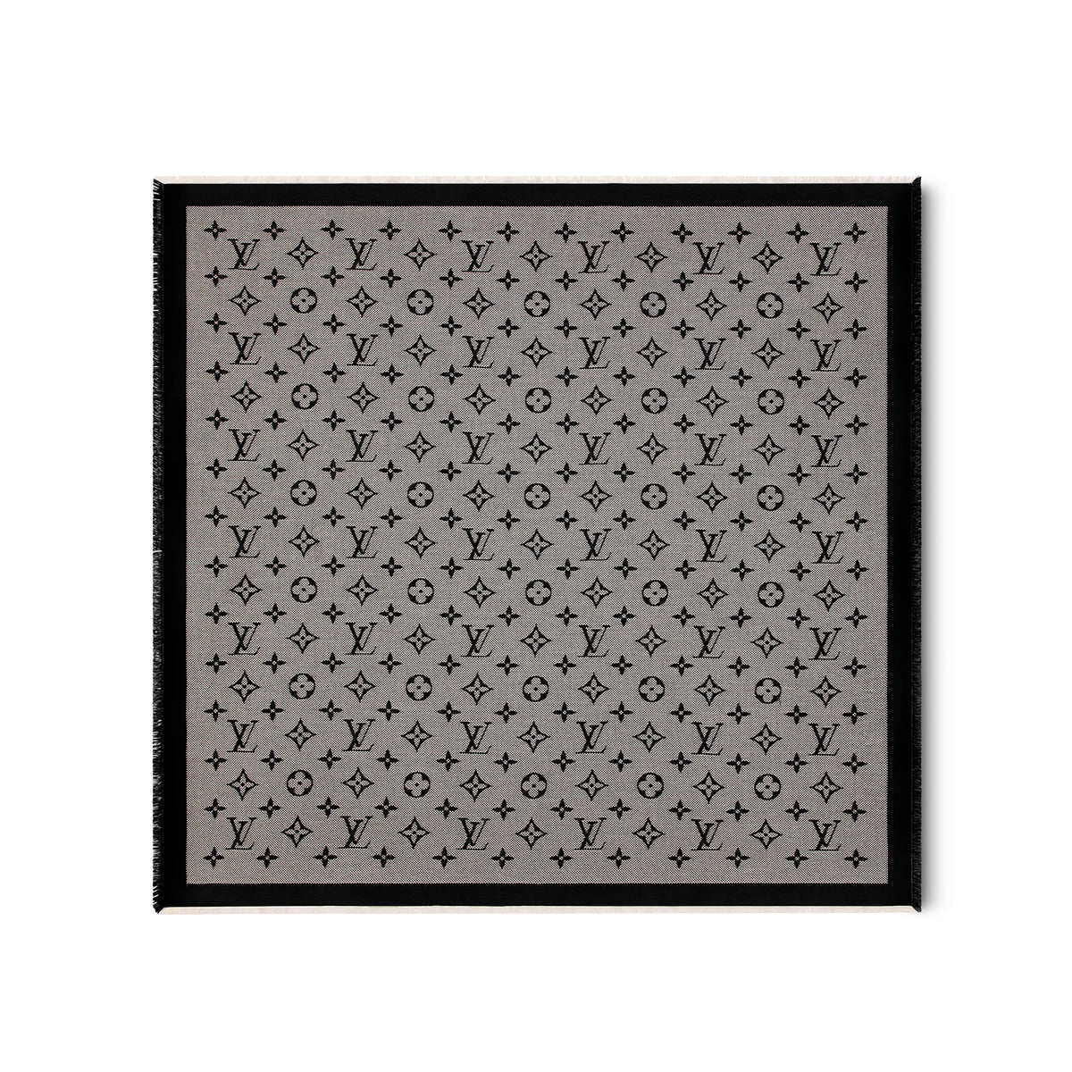 Louis Vuitton Men's And Women's Letter Print Wool Fabric Silk Scarf Accessories #77886
