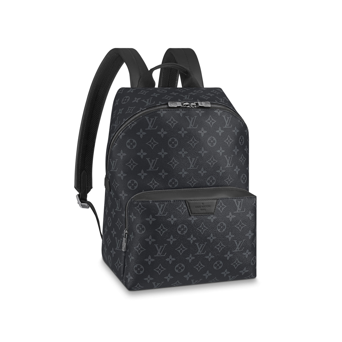 Louis Vuitton  Black Leather Backpack Bag #6514