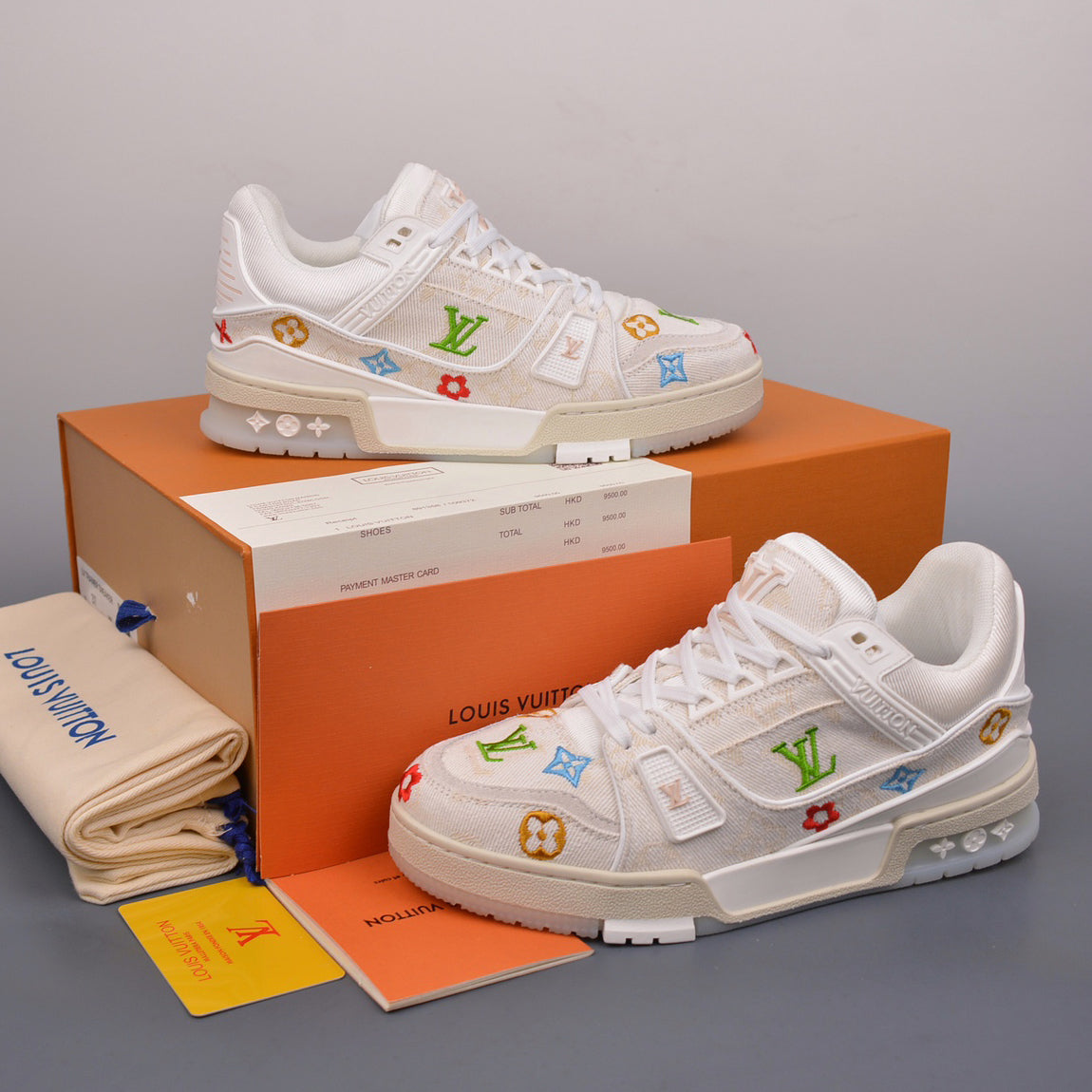 Louis Vuitton LV Trainer Men Women Solid Color LV SKATE Sneakers Casual Round Toe Retro Low Top Board Shoes #74787