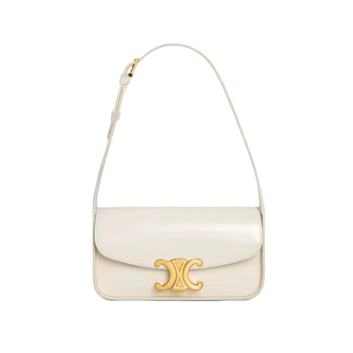 Celine Women's Fashion Classic Solid Color Leather Logo Embellished Adjustable Handle Tote Bag/Shoulder Bag Bags 118313FZI-00WC #78953