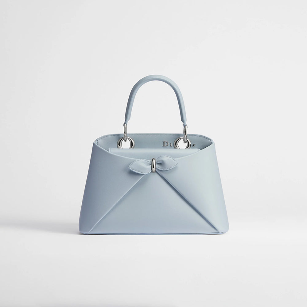 DIOR Small Dior Cigale Bag Shiny Supple Calfskin #385466