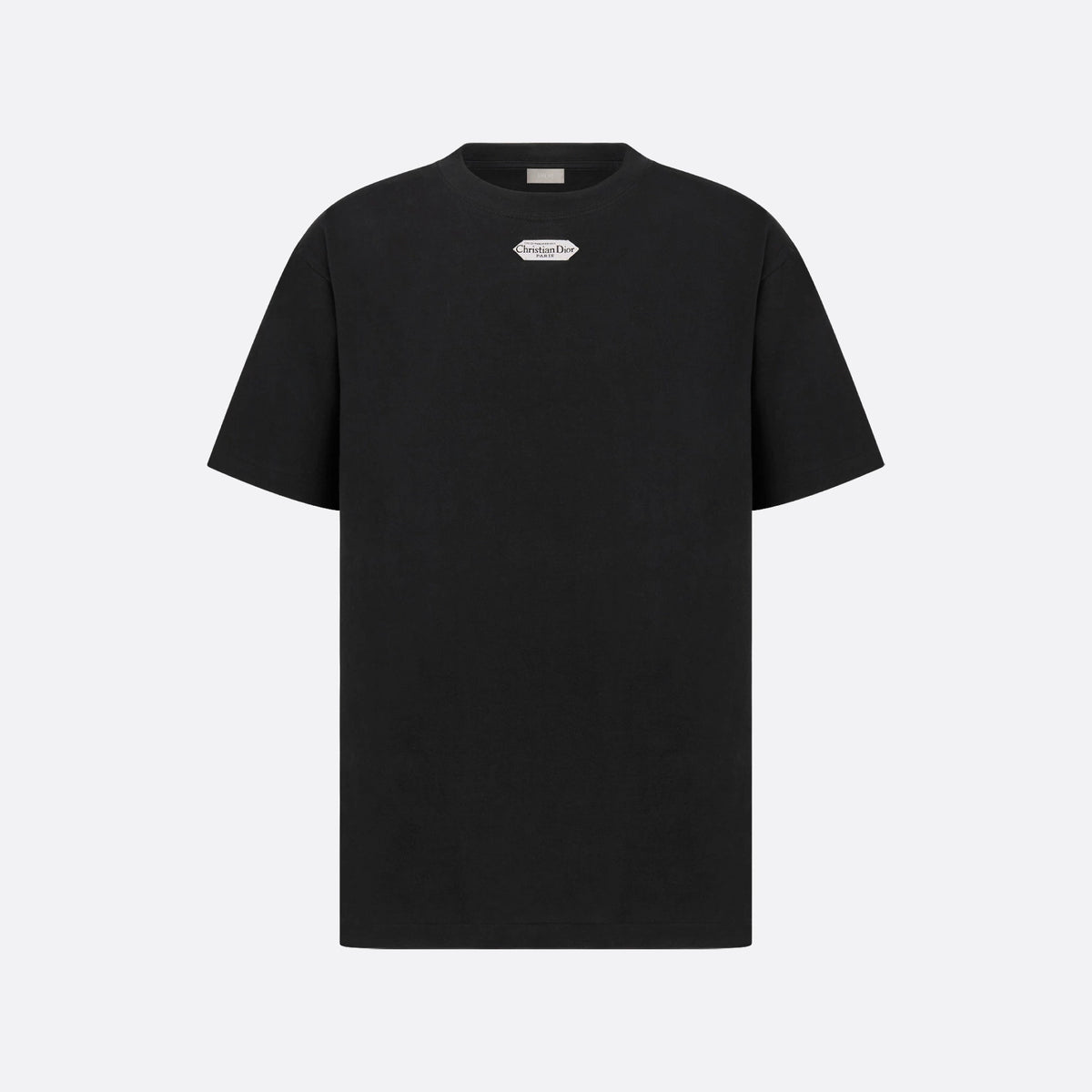 Dior Men's And Women's Summer Fashion Casual Solid Color Crew Neck Loose Fit Cotton Plain Weave Knit Short Sleeve T-Shirt #78564