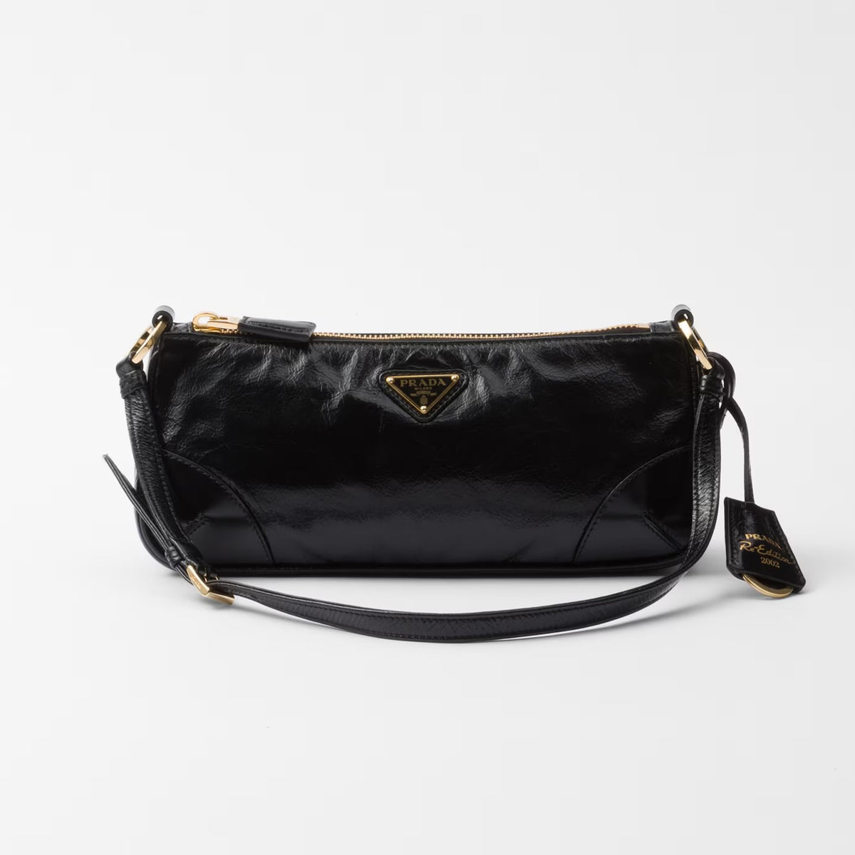 Prada Re-Edition 2002 Re-Nylon And Brushed Leather Shoulder Bag Bags #98422