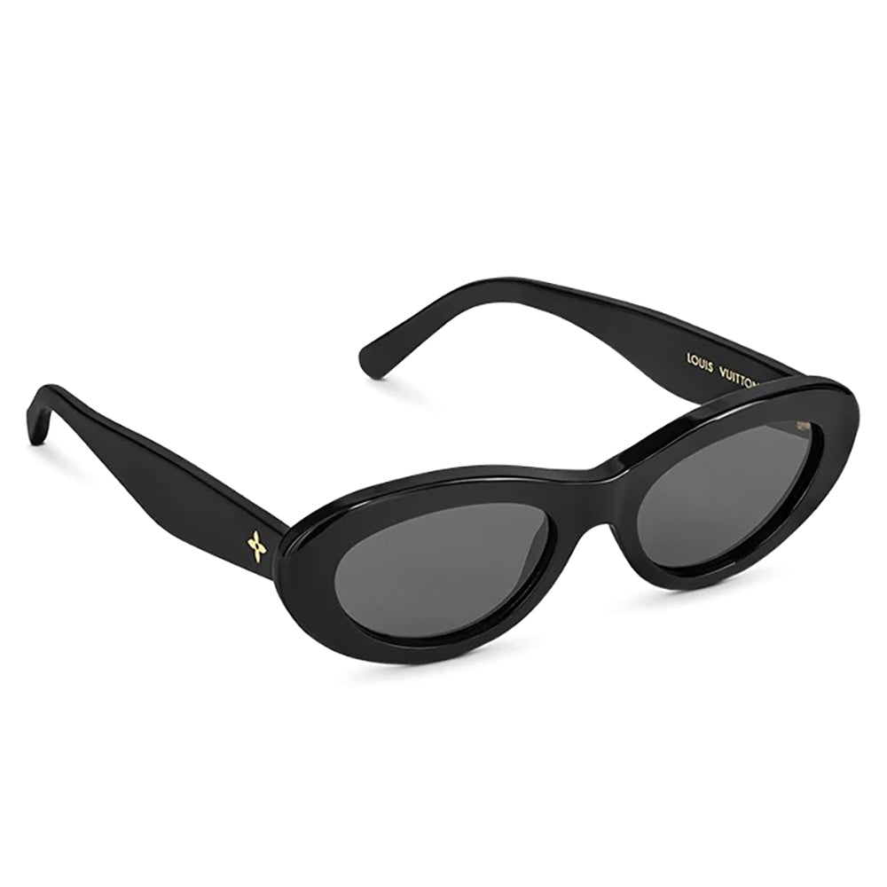 Louis Vuitton Men's and Women's Solid Color Oval Sunglasses Eyewear Glasses #77389